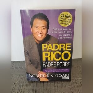Padre Rico Padre Pobre Book by Robert T. Kiyosaki Spanish Verction
